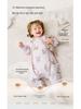 Хлопковый спальный мешок iBaby с шелковым наполнителем для младенцев - Анти-пинок, Дизайн с разделенными ножками для весны, осени, зимы