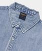 COLUMBIA UNIVERSITY Utility Two Pocket Denim Shirts_Light Jean