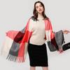 2024 Autumn And Winter Imitation Cashmere Scarf Solid Color Fashionable Versatile Warm Shawl Tassel Scarf