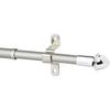7/16” Cafe Rod Brackets,Set of 2 Curtain Rod Brackets for mounting a Curtain Rod to The Wall,Nickel…