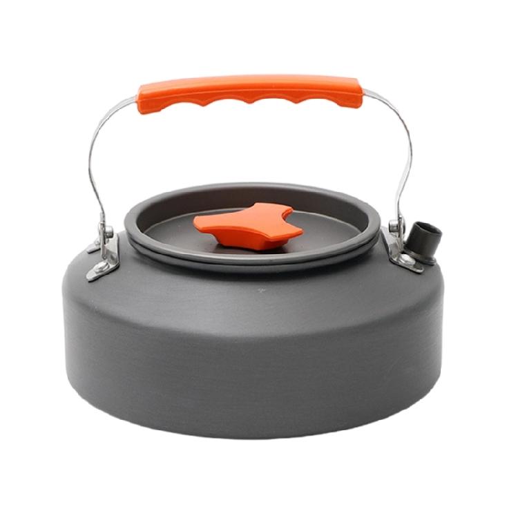 Outdoor Camping Coffee and Teas Kettle Portable Teapot Aluminum Camp Teas Coffee Pots Water Boilers for Picnics