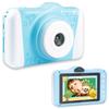 AGFA PHOTO Realikids Cam 2 - Детский фотоаппарат, Фото, Видео, Селфи, ЖК-экран 3,5'', Фотофильтры, Литиевая батарея - Синий