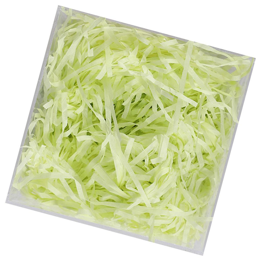 1 Pack Lafite Paper Raffia Filler Colorful Shredded Box Packaging Decoration Practical Wedding Party Easter New Year