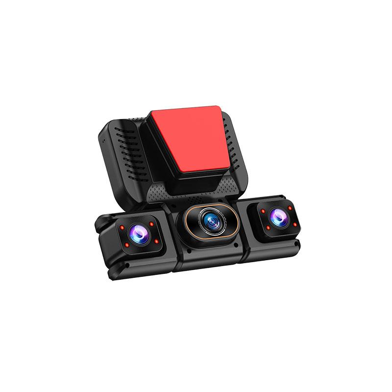 3/4CH WiFi Dashcam, 1080P+720P Multi-lens HD Recording, Fast WiFi for Real-time Playback & File Export