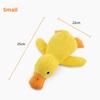 Cute pet Plush Toy Dog Calming Duck Stuffed Duck Toys Chew Toy Durable Squeaky for Puppy Pet Teeth Cleaning Chew Toy Pet Supplie