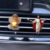 2 шт. Ангельский зажим для вентиляционного отверстия автомобиля, Декор для женского автомобиля, Милый акриловый зажим-освежитель воздуха для вентиляционного отверстия автомобиля, Аксессуар для автомобиля