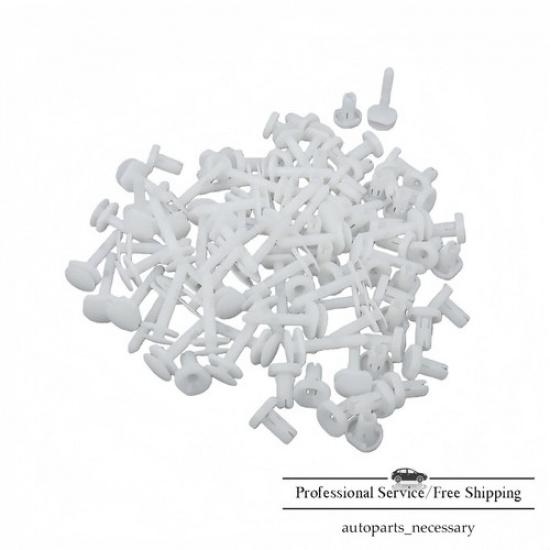 Set of 100 Door Panel Retainer Clips & Fasteners for GMC & Chevrolet & Cadillac