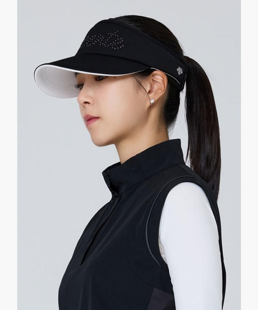 DESCENTE GOLF Женский блестящий козырек от солнца Dr12Wfsv13