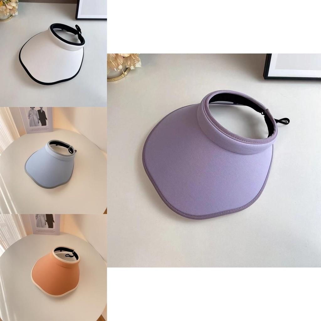 Adorable Uv Protection Visor Hat For Women Adjustable Sunshade Summer Hat