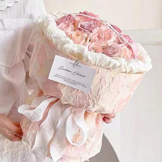 1 рулон 900x4 см плиссированной ленты отделки DIY шитье цветок свадебные букеты подарочная коробка упаковка оборка край ленты однотонная полиэстеровая декоративная лента