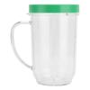 16Oz Blender Cup with Green Lip Ring Replacement Part Accessory for MB?1001 250W Mixer
