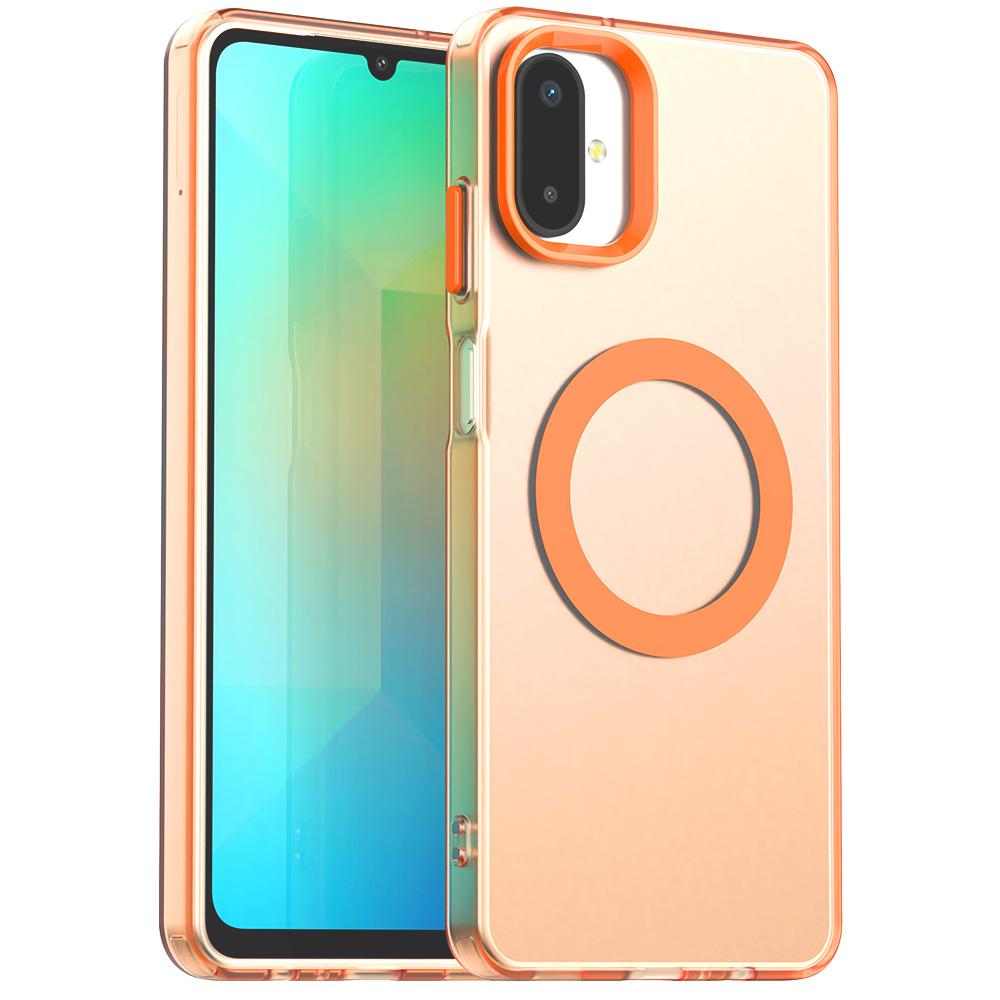 For Samsung Galaxy F06 5G/M06 5G Case Compatible with MagSafe Anti Drop Hybrid Phone Back Cover