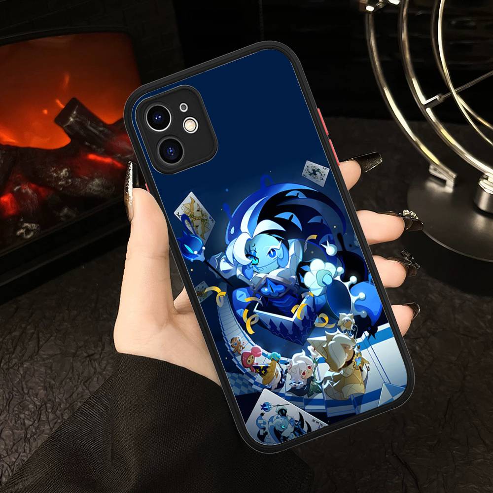 Чехол для телефона Cookie Run Kingdom Для IPhone 16 15 14 Plus 15 13 12 11 Pro Max X XS MAX Матовый чехол