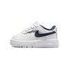 Force 1 Low EasyOn TD White Midnight Navy Baby Sneakers Football-Grey FN0236-104