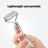 Zinc Alloy Pointed Roller Spatula Massage Ball Face Roller Massager Improve Neck Facial Beauty Skin Care Tool