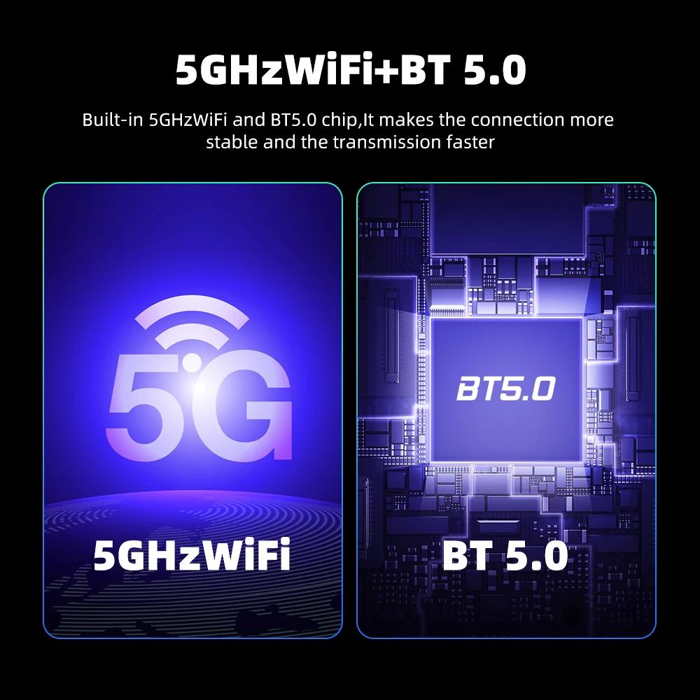 2025 2-в-1 Беспроводной Carplay и Android Auto Бокс 2-в-1 Проводной к Беспроводному Адаптер Автоматического Подключения Bluetooth Plug&Play Мини-бокс