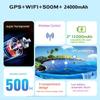 Лодка для ловли рыбы с эхолотом, аккумулятором 24000 мАч, 16 точками GPS, 6-часовым круизом, автоматическим возвратом, обнаружением глубины 100 м, цветным дисплеем