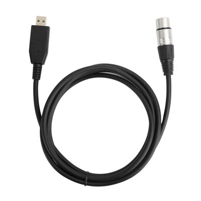 Микрофонный кабель USB для компьютера XLR Female Микрофонный соединительный шнур Аксессуары3 м