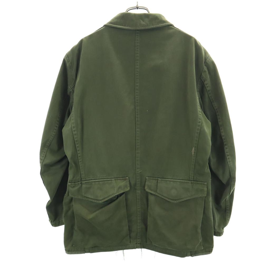 SWEDEN ARMY 70s M59 Vintage Field Jacket Khaki Military Men's Used