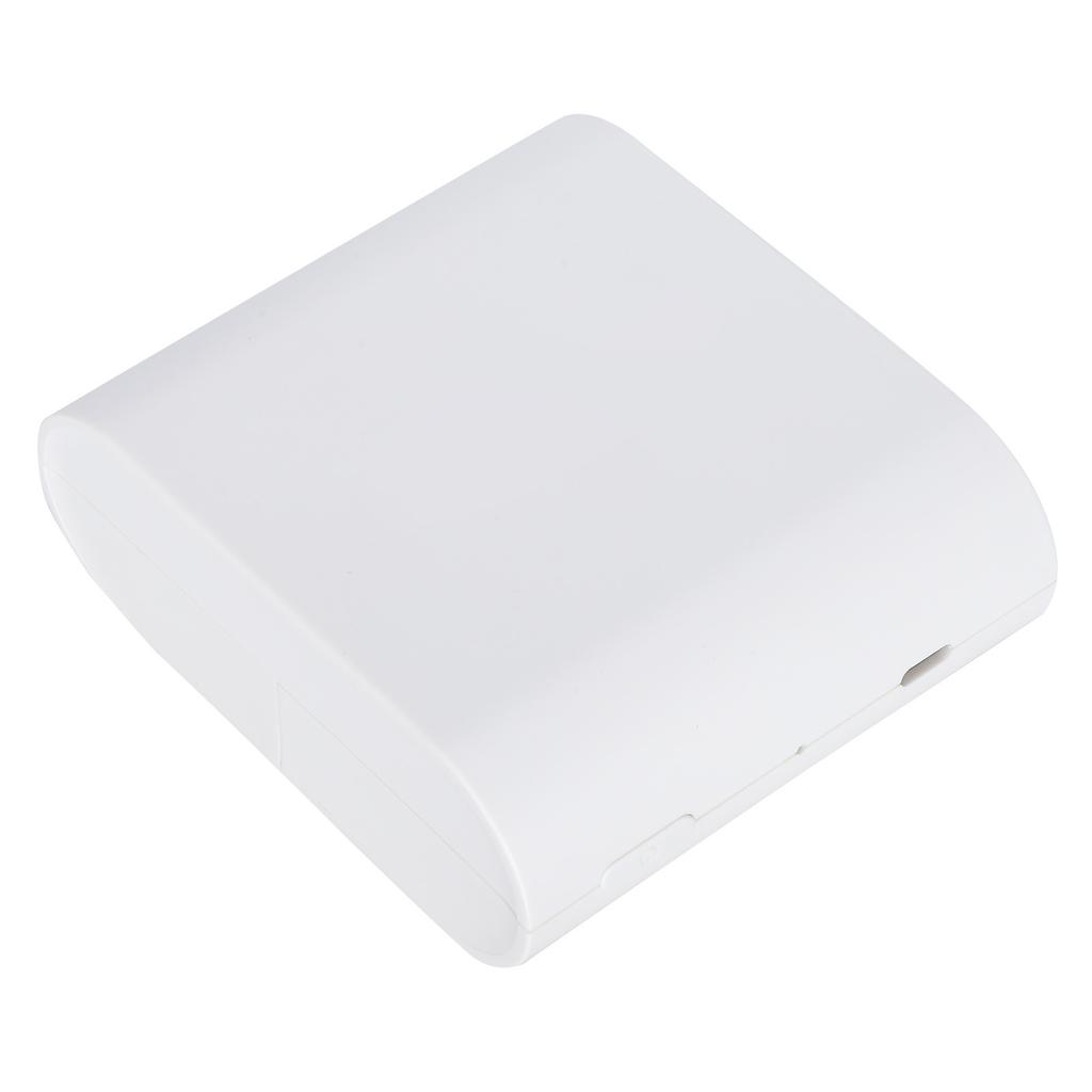 Mini Printer 200DPI White Pocket Portable 9.8x8.5x3.7cm TypeC Thermal Printing Device 5V/1A