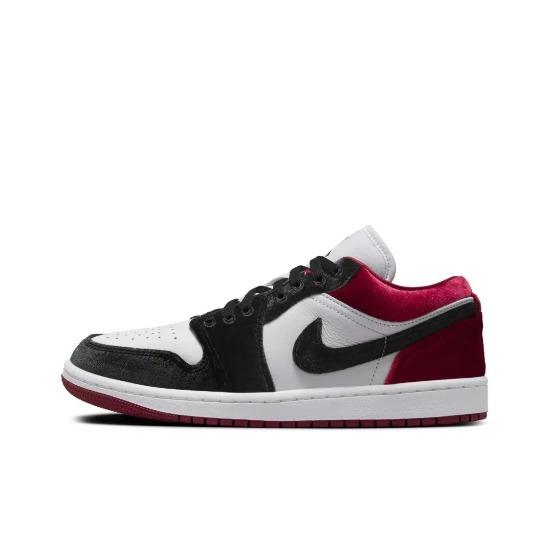 Jordan Air Jordan 1 LOW SE “Velvet/Black/Gym Red” FZ3242-001 Женские размеры