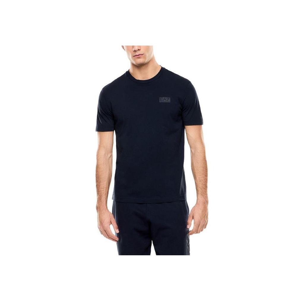 Emporio Armani Мужская футболка EA7 с принтом логотипа, круглым вырезом, коротким рукавом, топ 7M001487-AF17789-UB102