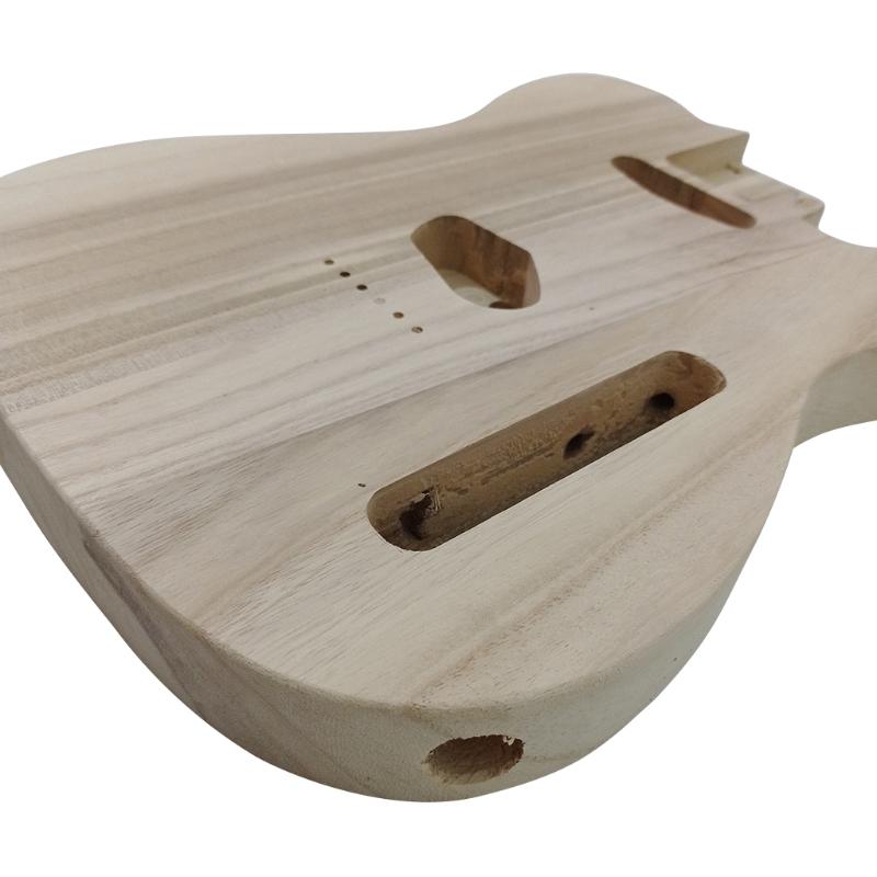 Необработанный корпус гитары, полированное дерево, для DIY, аксессуары для гитары T-style