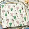 20pcs/Pac 33*33cm 2-Ply Disposable Party Napkin Christmas Pattern