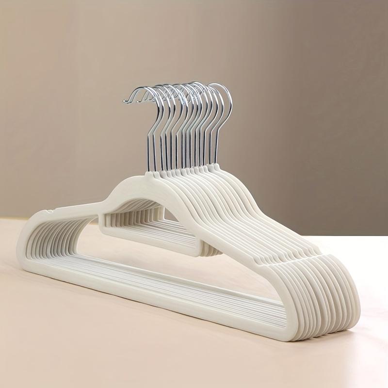10 высококачественных бархатных противоскользящих вешалок для экономии места Органайзер для гардероба для организации специальной одежды для домашнего использования