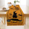 Halloween Cushaw Table Runner, Kitchen Table Decoration For Home Party Decoration 13x72 Inch