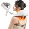 5D Kneading Shiatsu Massage Shawl Neck Chiropractic Massager for Shoulder Pain Relief Heating Neck Massageador Massagem
