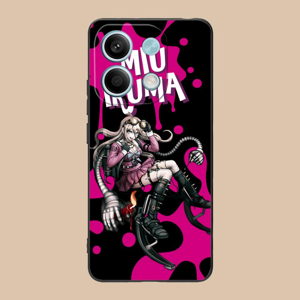 Чехол для телефона Danganronpa Miu Iruma для POCO M7 M6 M5 M4 M3 X7 X6 X5 X4 X3 Pro GT 5G Мягкий ударопрочный чехол из ТПУ