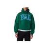 Gap Коллаборация X Palace Весна-Лето 24 Худи с принтом букв Свободный крой Худи с длинным рукавом Унисекс Худи Зеленый 427453-Зеленый