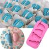 3D Baby Feet Silicone Mold Chocolate Fondant Cake Decorating Baking Tool Bakeware Pudding Baking Paste Mold Dropshipping