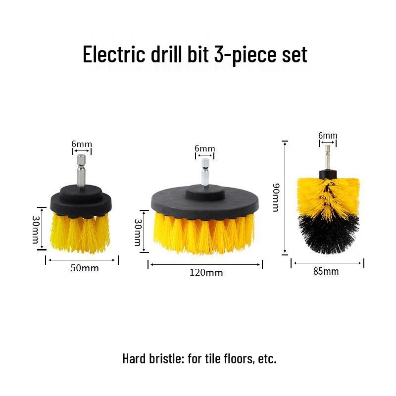 Universal Electric Cleaning Brush for Kitchen, Bathroom, Carpet, and Tile