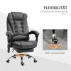 Office Chair with Massage Function, Ergonomic, 65x160x104cm, Grey