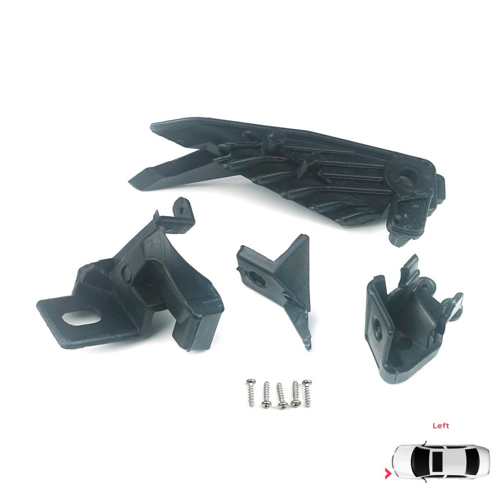 BHL546 Headlight Holder Mount Repair Bracket Tab Set Left Side for Renault Megane BFB K9A B9A MK4 2016-On 260601571R