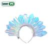 1-10PCS Light Up Laser Headband RGB Glowing Hair Hoop for Halloween Christmas Party, Stage Performance Light Show Accessories