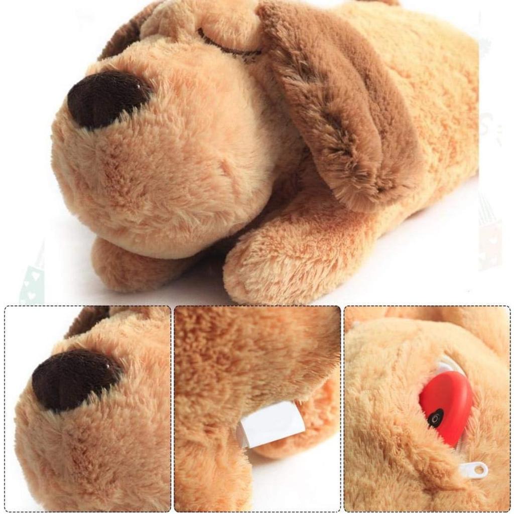 Heartbeat Pet Training & Anxiety Relief Plush Toy for Smart Dogs & Cats