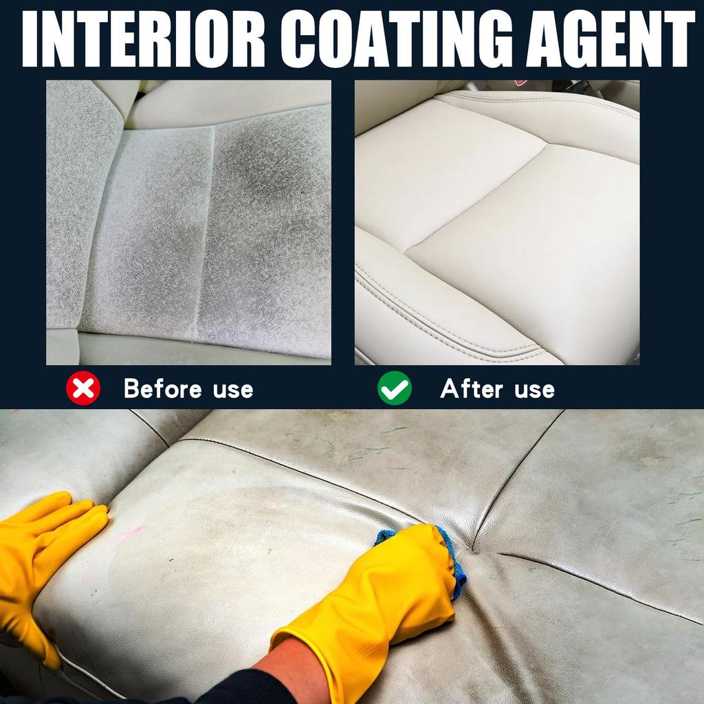 Homont 100 мл автомобильный пластиковый кожаный реставратор, средство для восстановления салона автомобиля, спрей для покрытия, долговечный очиститель, реноватор