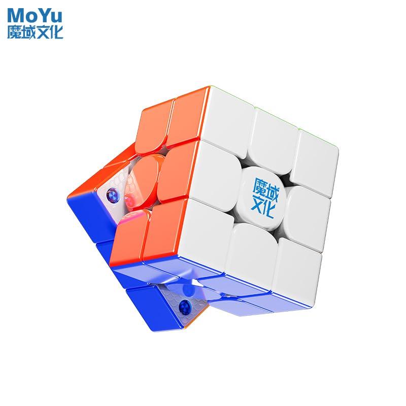 MoYu Weilong V11 3x3x3 Cube with Magnetic and Maglev Ball Core [Authentic] Design, Stickerless, 20-M (UV)