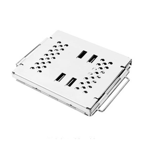 Складная наружная печь-гриль для барбекю с сумкой для хранения, прочная, из нержавеющей стали, многофункциональная