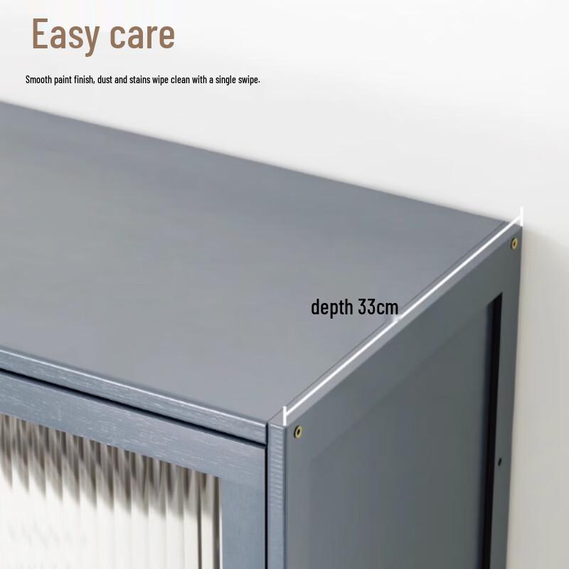 Узкий напольный шкаф Bieying с откидными дверцами