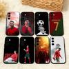 Чехол для телефона C-Cool C-Cristiano R-Ronaldo 7 для Samsung A73,A21s,A22,A31,A32,A52,A53,A71,A80, Мягкий черный корпус