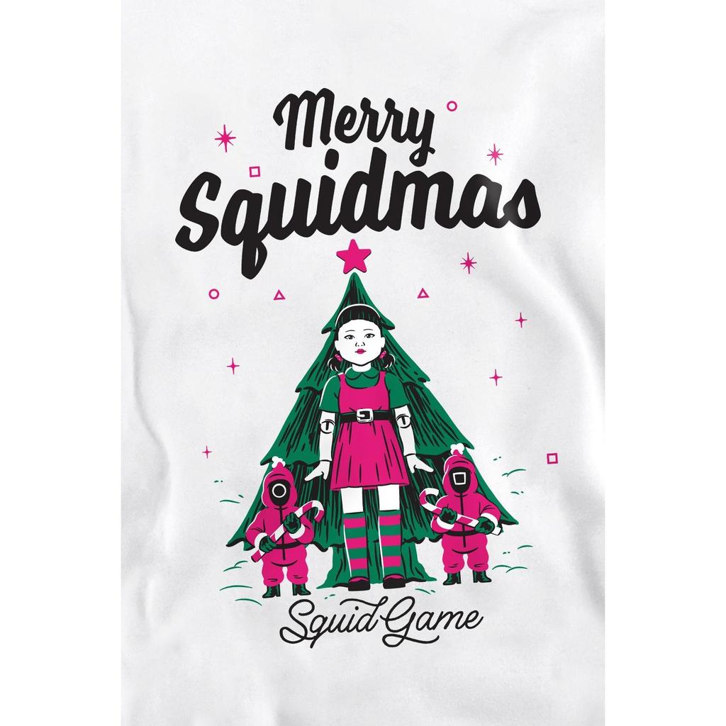 Squid Game Unisex Adult Merry Squidmas Sweatshirt
