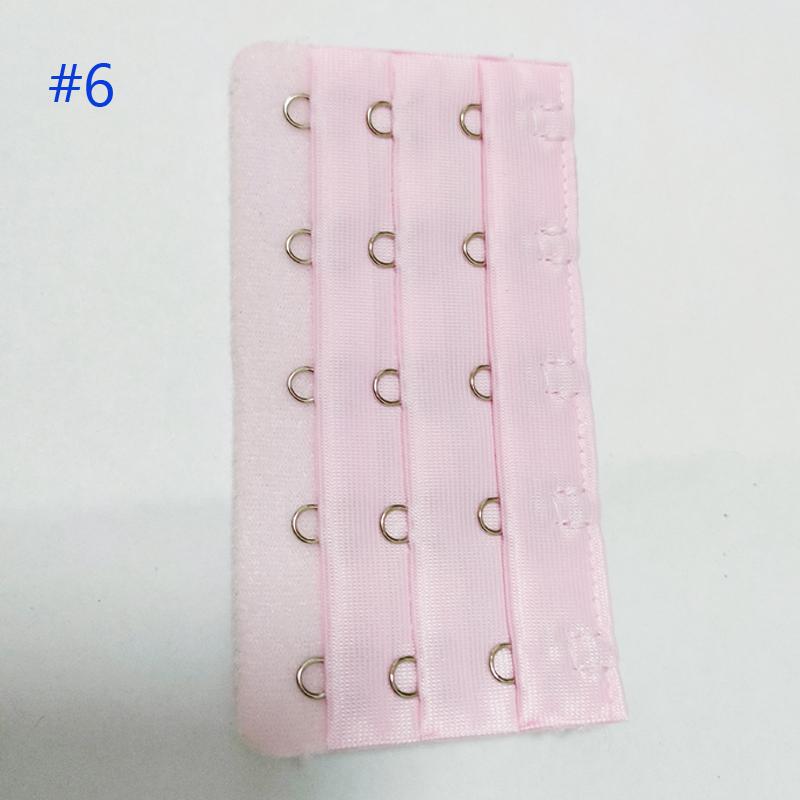 3 Pcs Women's Bra Extenders 3 Rows 5 Hooks Bra Underwear Clasp Strap Buckle Extension Sewing Tools Intimates Accessories
