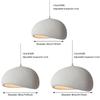 Creamy Tone Hanging Pendant Light  for Showrooms Restaurants Villas Living Rooms Dining Areas