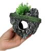 Aquarium Micro Decoration Rockery Retro Climbing Pet Fish Tank Landscaping Ornaments Stone Shrimp Hiding House