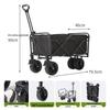Fresh Living Outdoor Folding Camping Cart