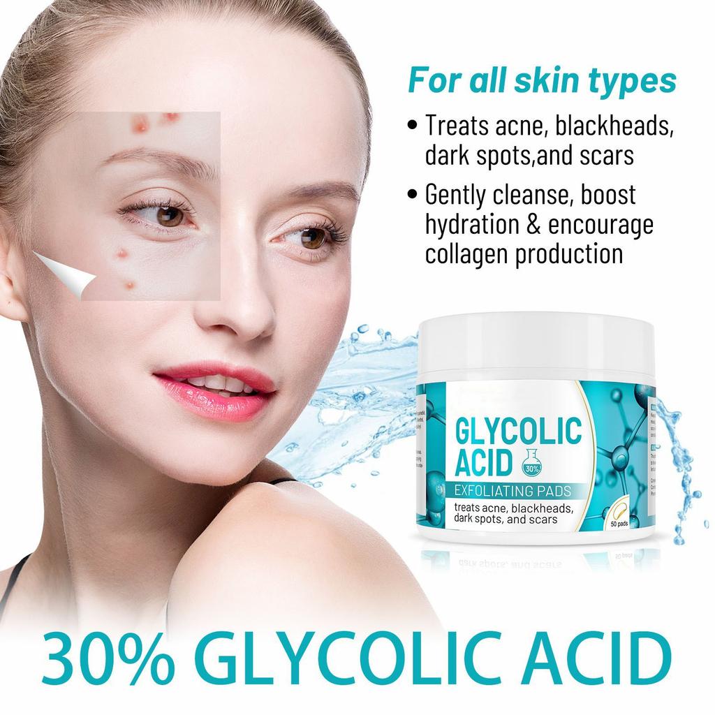 Dual-textured Facial Toning Pads For Exfoliation And Pore Reduction Contains Salicylic Suitable For All Skin Types